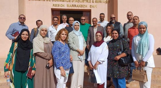 Session de formation sur : « La gestion comptable, financière et juridique de la petite entreprise » au siège de la Chambre à Marrakech